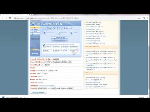Vídeo: Onde Encontrar Drivers Para Genius