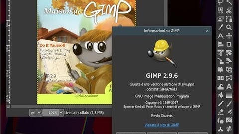 Gimp 2.9.6 on Arch Linux