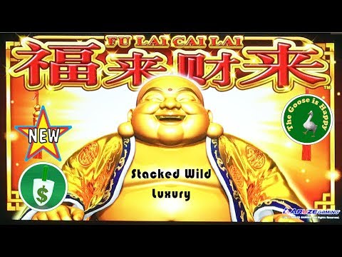 ⭐️ New 😄 Fu Lai Cai Lai Stacked Wild Luxury slot machine, Nice Win Bonus