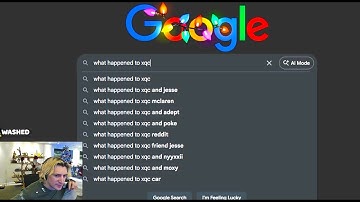 xQc Googles Himself...