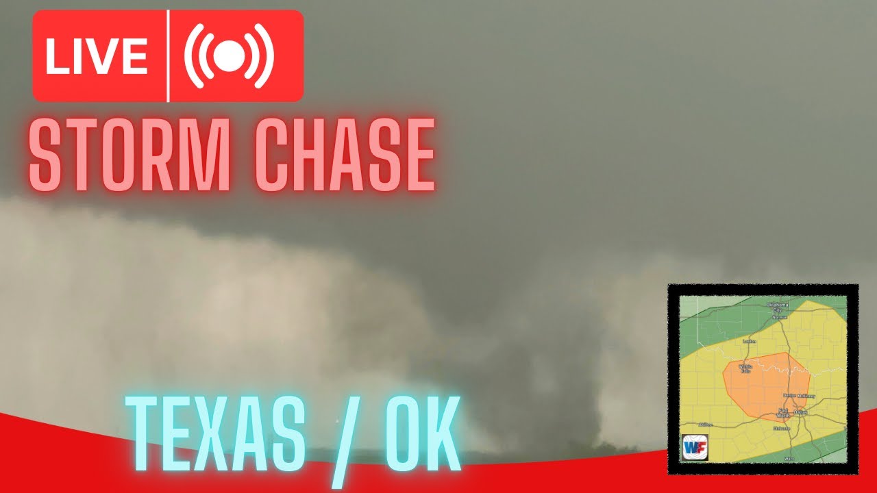TEXAS / OKLAHOMA TORNADO THREAT - Live Chase Archive - YouTube