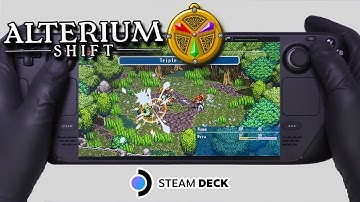 Alterium Shift | Steam Deck Gameplay | Steam OS