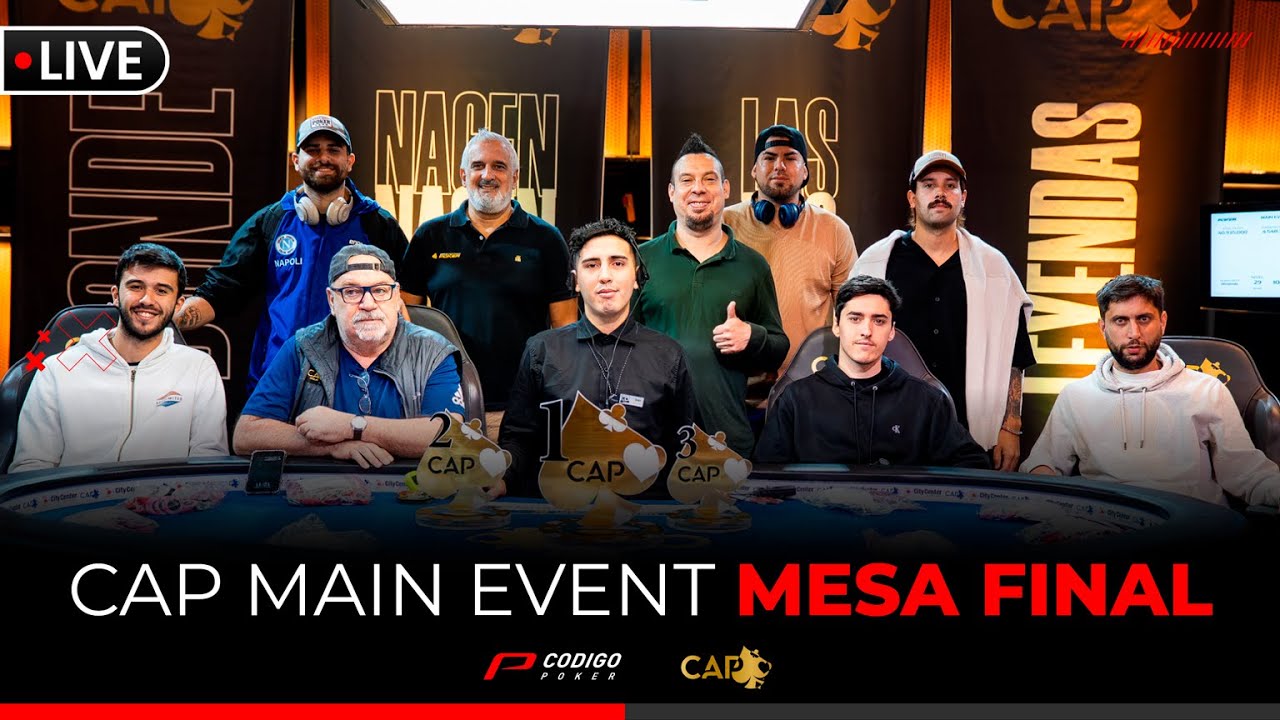 Circuito Argentino de Poker #7 Rosario • Main Event • Mesa Final • CodigoPoker