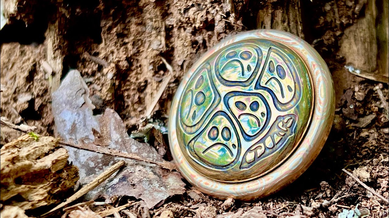 Mokume Top-C Mechanical Haptic Coin | Unboxing, Tuning, Recording