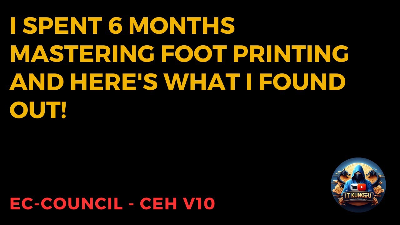 Mastering Footprinting and Reconnaissance Techniques YouTube