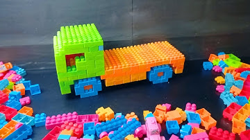 Satisfying DIY Lego Big Car | ASMR Building Blocks #buildingblocks Building blocks videos ASMR
