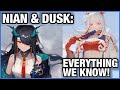 Mysterious sisters who are nian  dusk  arknights lore series