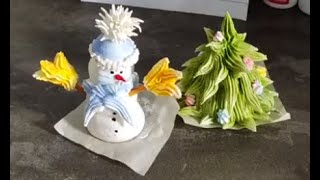 :  "        @vitalija_cakeMarshmallow snowman