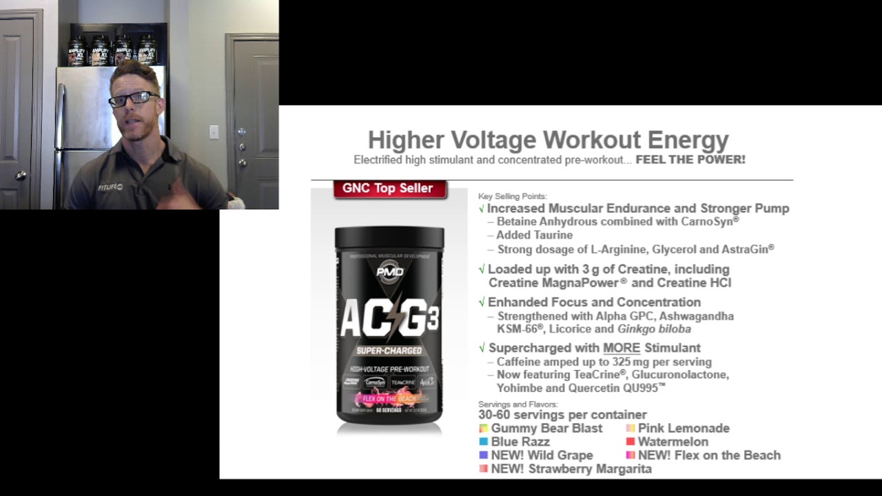 Pmd Acg3 Super Charged Pre Workout