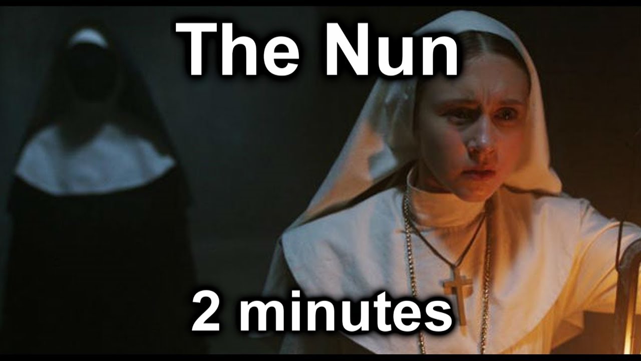 The Nun in 2 Minutes 2分钟看完吓到你啊嘛不认得的Hollywood电影 video editing software free