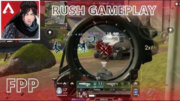 BEST FPP RUSH GAMEPLAY WITH OCTANE | APEX LEGENDS MOBILE