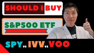 Should I Buy S&amp;P 500 ETF SPY vs IVV vs VOO (2020)