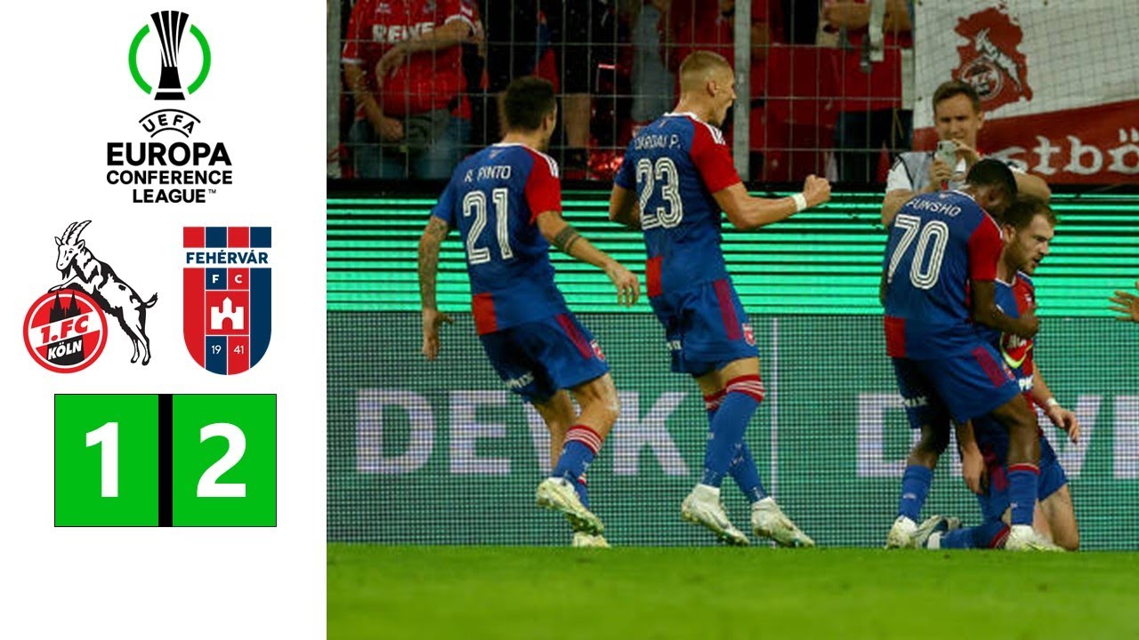 Köln vs Fehervar 12 Extended Highlights & Goals 2022 HD YouTube
