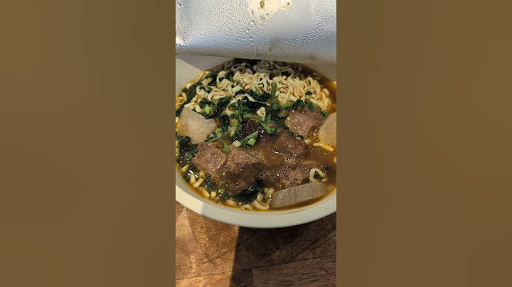 Taiwanese Style Beef Favorite Instant Noodle 滿漢大餐