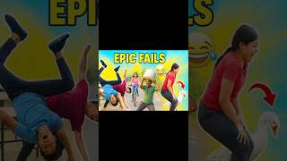🤣 4 Epic Fails in One Video | Classroom, Flip, Water &amp; Goose Attack! #shorts #viralshorts