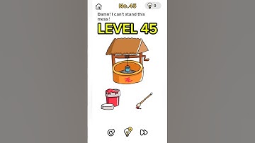 🧠 Brain Out Level 45 damn i cant stand this mess #brainout #puzzlegame #shorts @SDSGAMING.