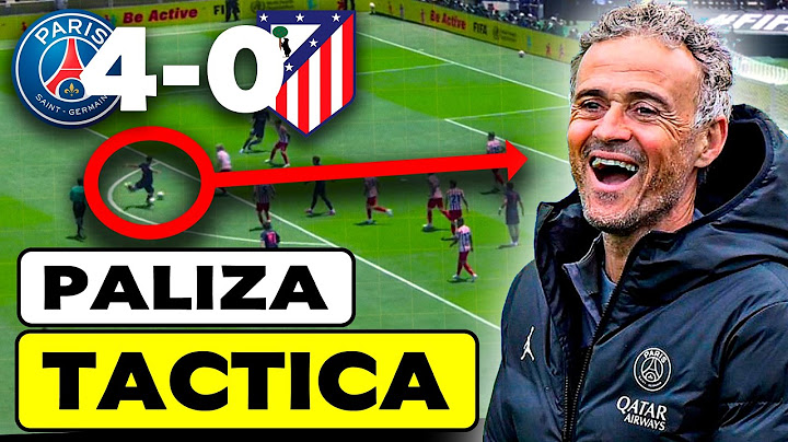 ¿Cómo el PSG APLASTÓ al Atlético de Madrid?