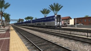 Train Simulator 2014 HD EXCLUSIVE: Amtrak California Pacific Surfliner Train 579 Cab Ride screenshot 5