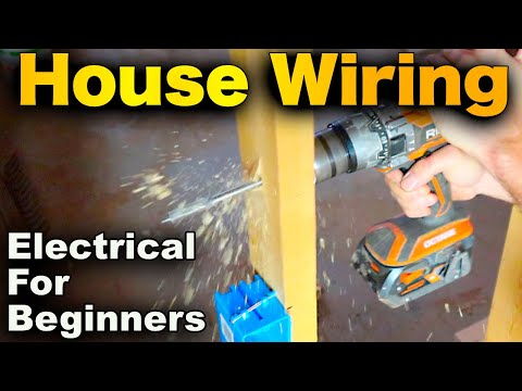 Video: Replacing electrical wiring in a private house. Replacing electrical wiring in the apartment