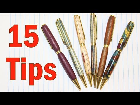 Como fazer uma madeira Pen - Dicas para Voltando Pens