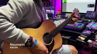 Shootout Soyuz 013 Fet VS. Neumann km184 VS. Dpa 2011c on Martin X Acoustic guitar