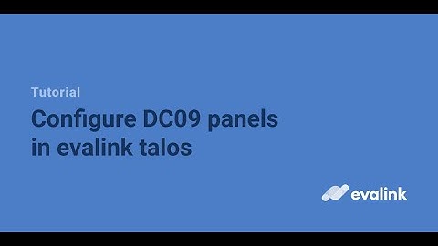 evalink tutorial | Virtual DC09 Receiver