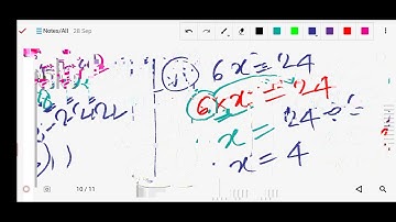 Math Class 6 Chapter 15 Ex 15A (Linear Equation in One Variable)
