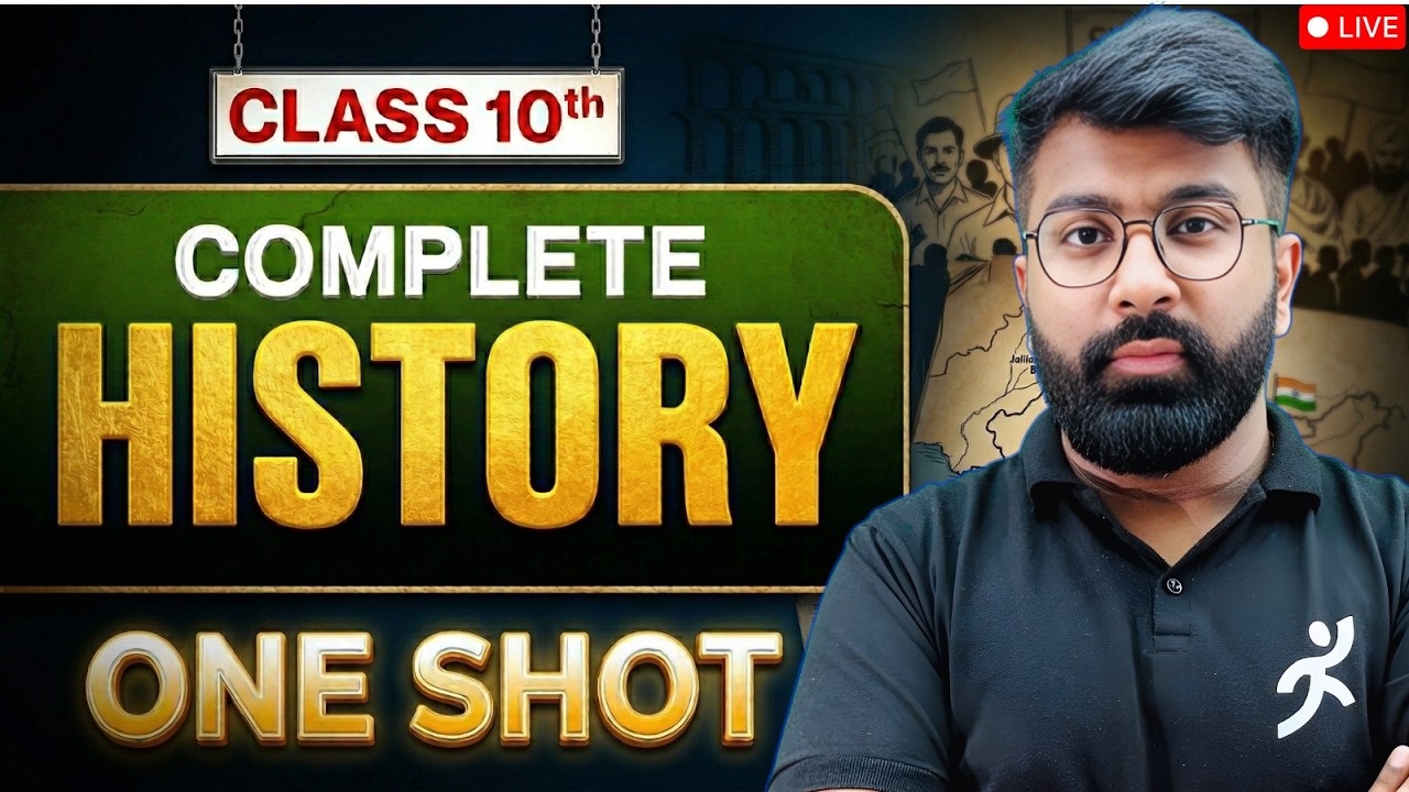 Complete History Marathon 🔥| CBSE Class 10 Board 2026 | Most Important Questions | Gautam Sir
