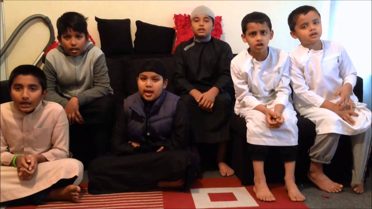 muslim kids children reciting quran with tajweed - YouTube