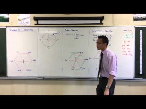 Trigonometric Identities & the Magic Hexagon (2 of 2: Even More Relationships!)