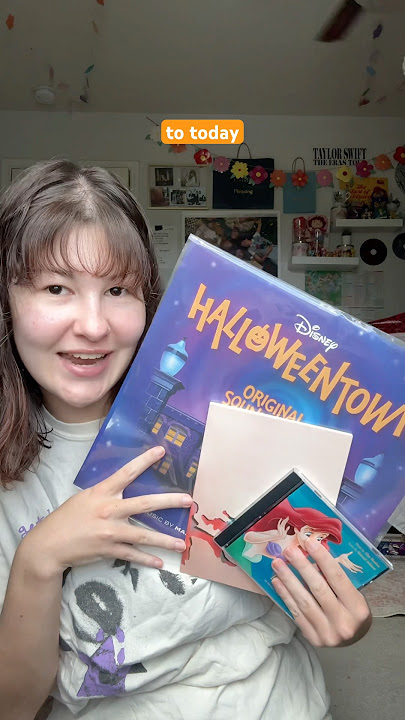 what i listened to today! | #vinyloftheday #halloweentown #disney #5sos #cd #hayleywilliams