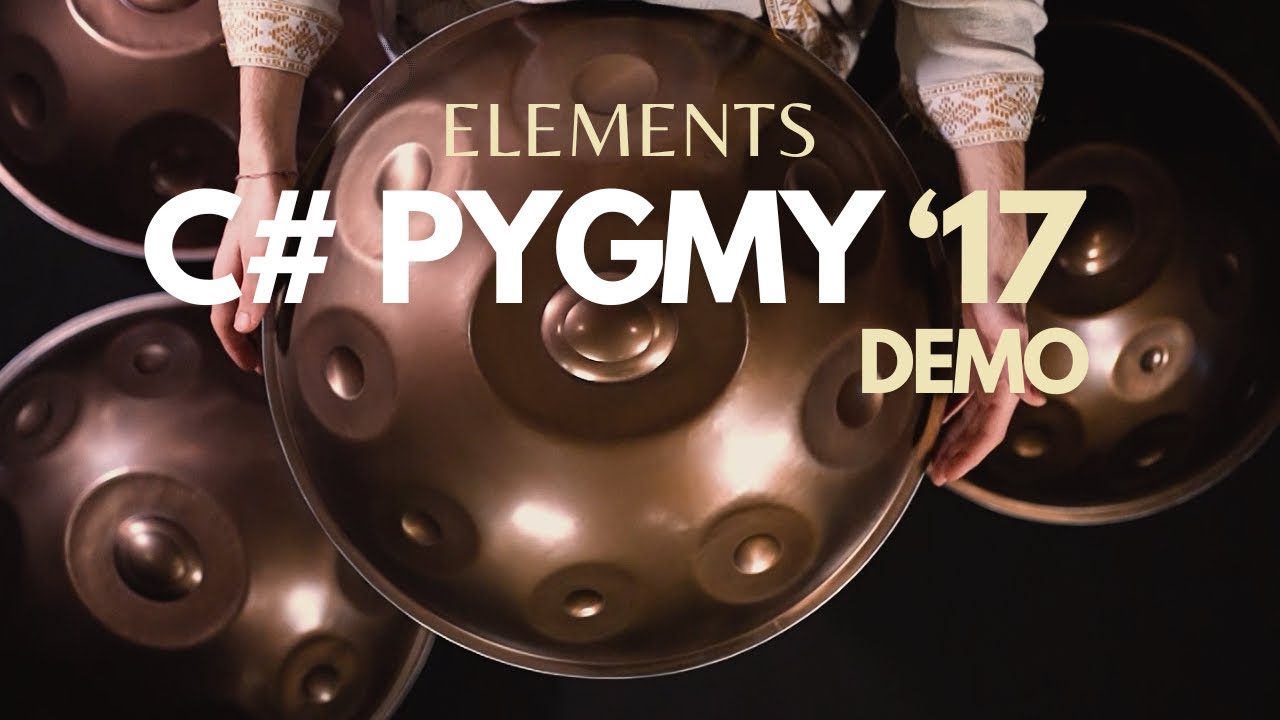 L.Yハンドパン C# Pygmy 17 C# Pygmy '17 Handpan Demo | Elements | For Sale - YouTube