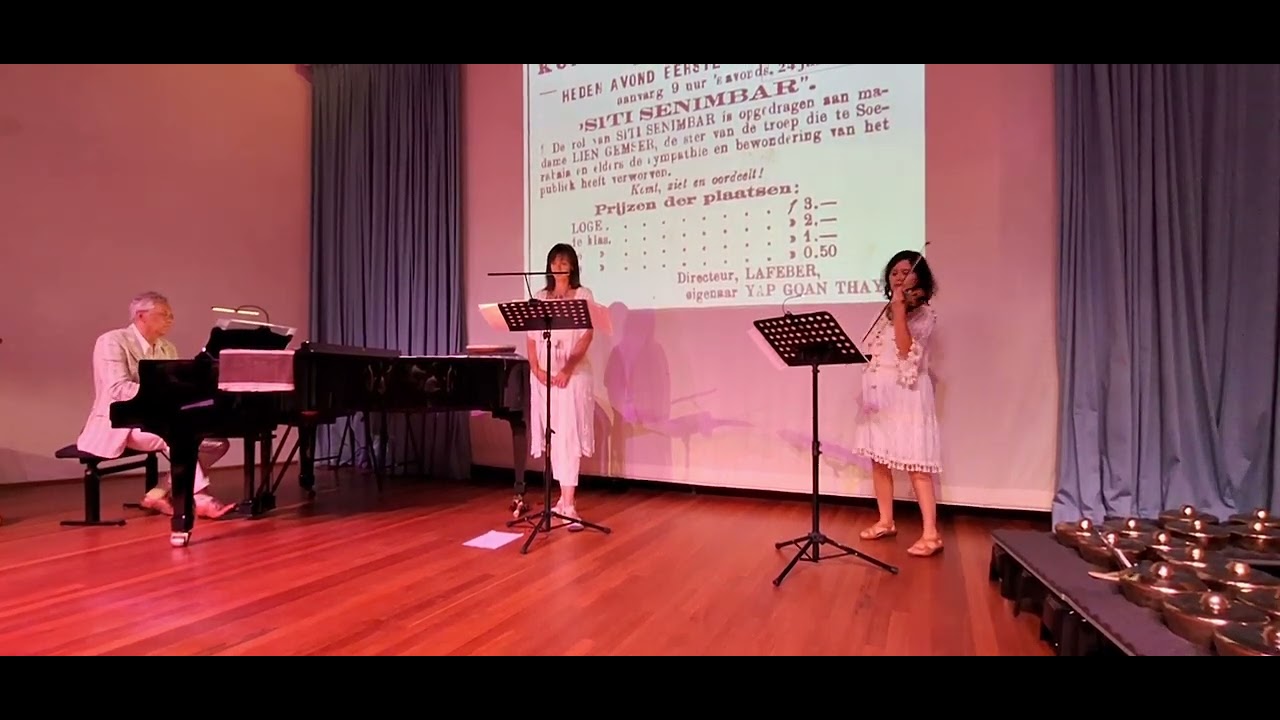 Siti Senimbar, een pantun van de Indische componist Paul Seelig (1876-1945)