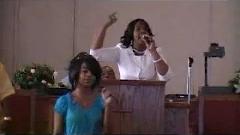 Pastor Irma Williams of Hundred Fold Church