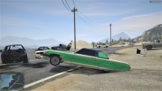 GTA 5 - BEST CAR   POLICE CHASE (MANANA CUSTOM)