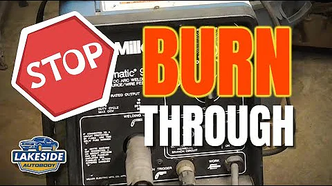 Prevent Burn Through when MIG Welding Thin Sheet Metal