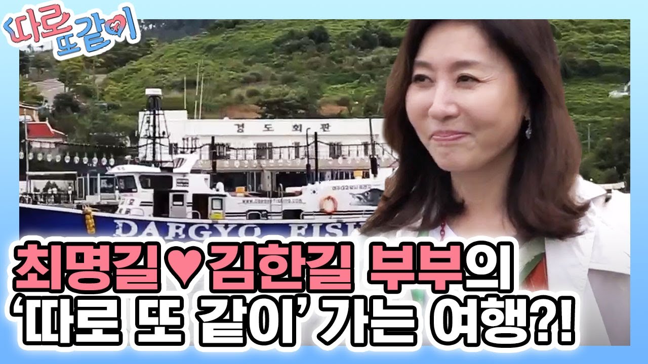 두근두근 설렘폭발! 최명길♥김한길 부부가 함께 갈 국내 핫플레이스 여행지는?!│#따로또같이 181028 EP4 #06