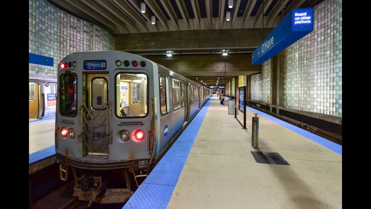 Roblox CTA blue line train ride - YouTube