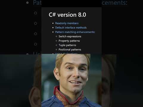 Ranking C# Versions