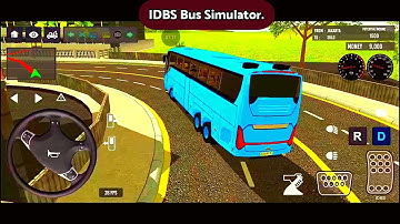 IDBS Bus Simulator| Bus Simulator Game| Bus Simulator 2024 Indonesia Gameplay| IDBS Bus Game| Games