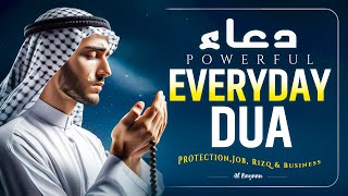 💛 Must Listen Most Powerful Everyday Dua | Supplication for Rizq, Forgiveness \u0026 Jannah | Alaa Aqel