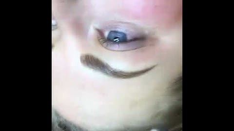 Microblading Eyebrows Result