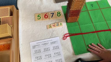 Static subtraction with golden beads