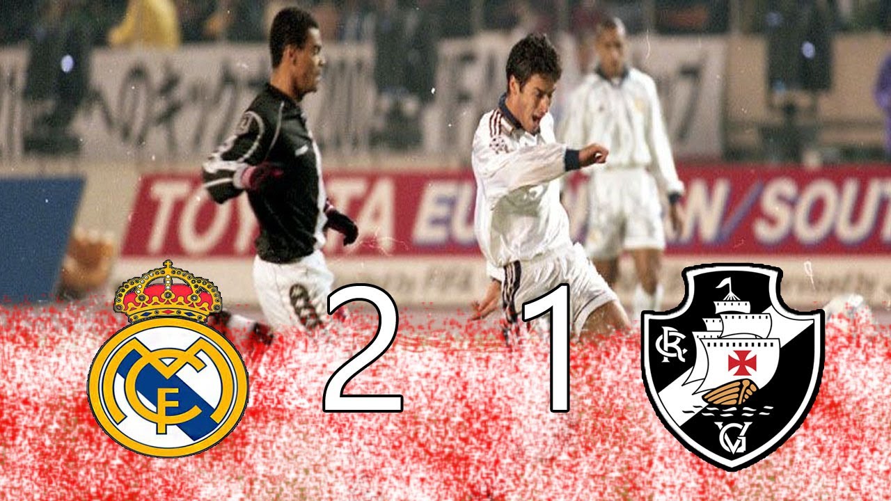 Real Madrid 2 vs Vasco Da Gama 1 - Final Copa Intercontinental 1998 ...