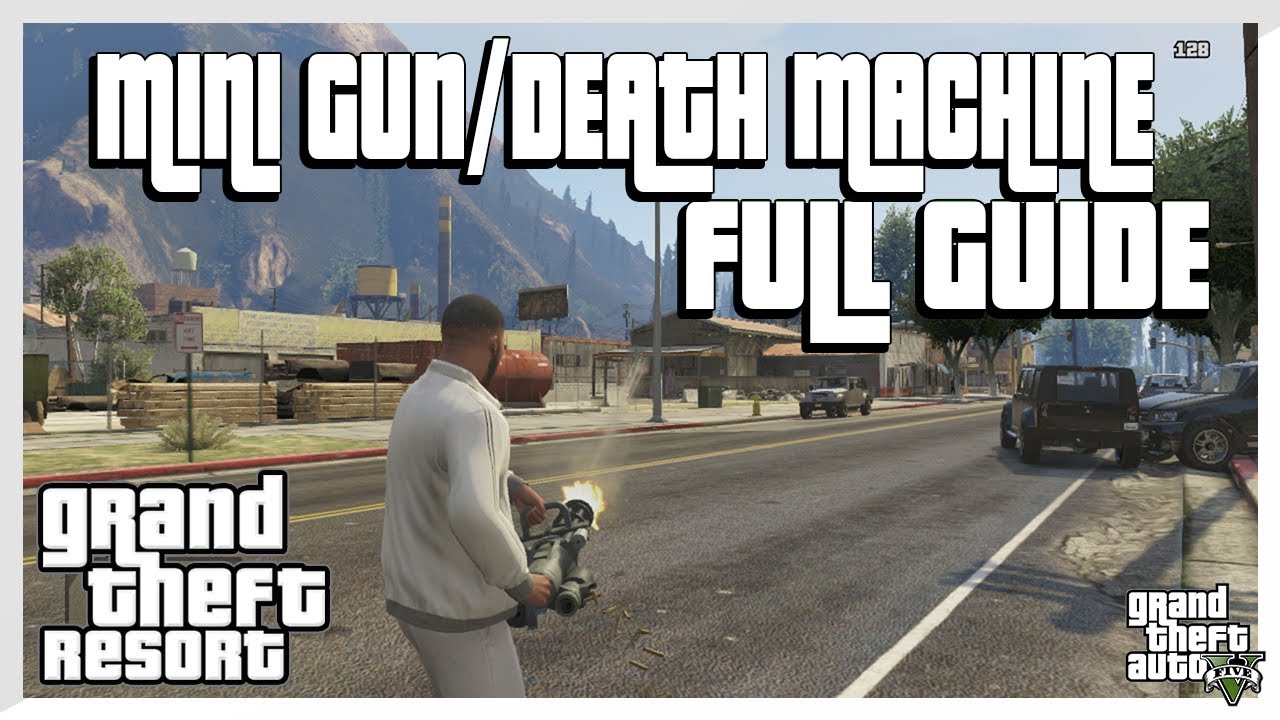GTA 5 MINI GUN SECRET LOCATION (Grand Theft Auto 5 Secrets) YouTube