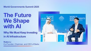 Why We Must Keep Investing in AI Infrastructure | Robin Li at WGS25