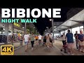 Bibione Zentrum, Italien - Night Walking Tour 2021 ( 4K Ultra HD 60fps )