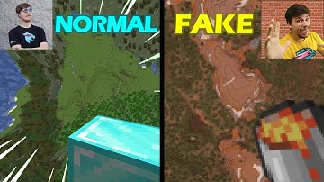 water bucket MLG by MrBeast vs Fake MrBeast