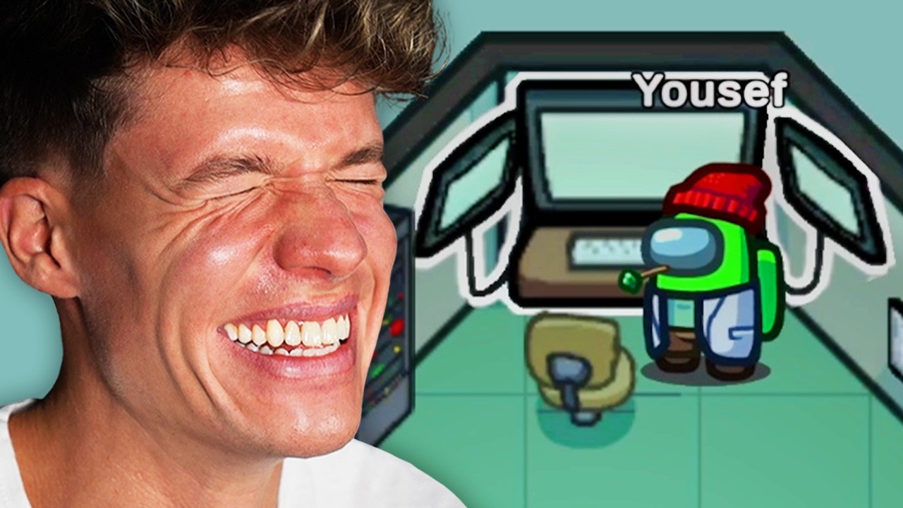 ER HOCKT DIE GANZE RUNDE IN DEN CAMS
