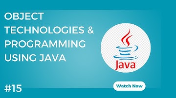 Object Technologies & Programming Using Java || #15 || Exceptions Handling in Java